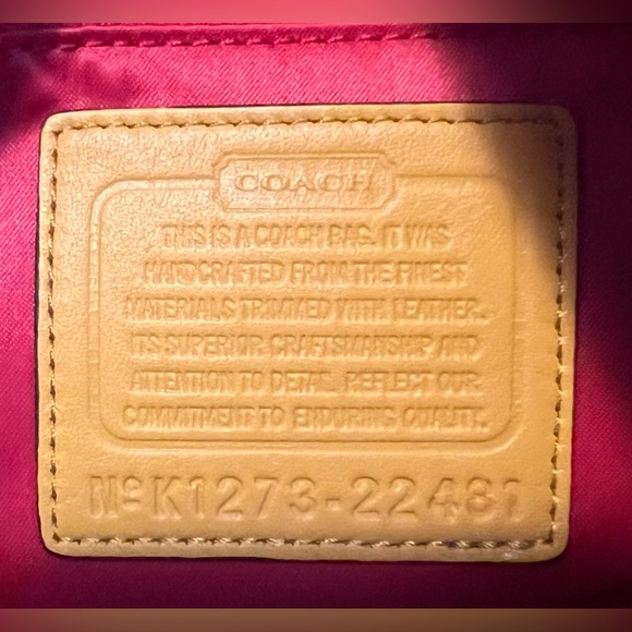 LIKE NEW!! COACH BONNIE CASHIN'' - Picture 10 of 13